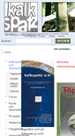 Mobile Screenshot of kalkspatz.de